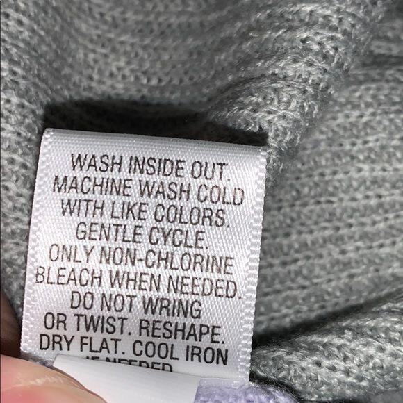 Apt 9 Womens Sweater Relaxed Fit Colorblock Pullover Lavender Gray Large - Picture 9 of 9